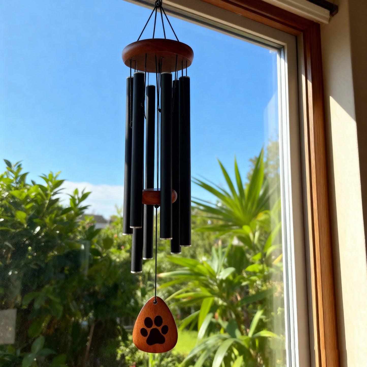 Pet Memorial Gifts Pet Memorial Wind Chime in Memory of Dogs Cats Gifts 25.5 in