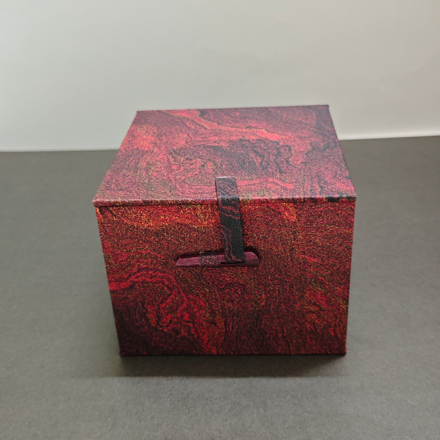 Red Memorial Urn Gift Box