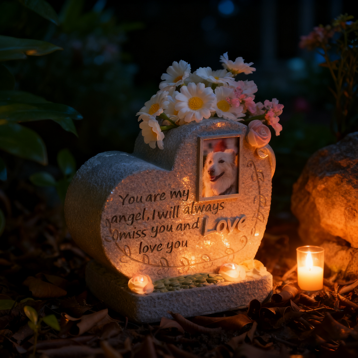 You Are My Angel Pet Headstone Dog Memorial Grave Markers