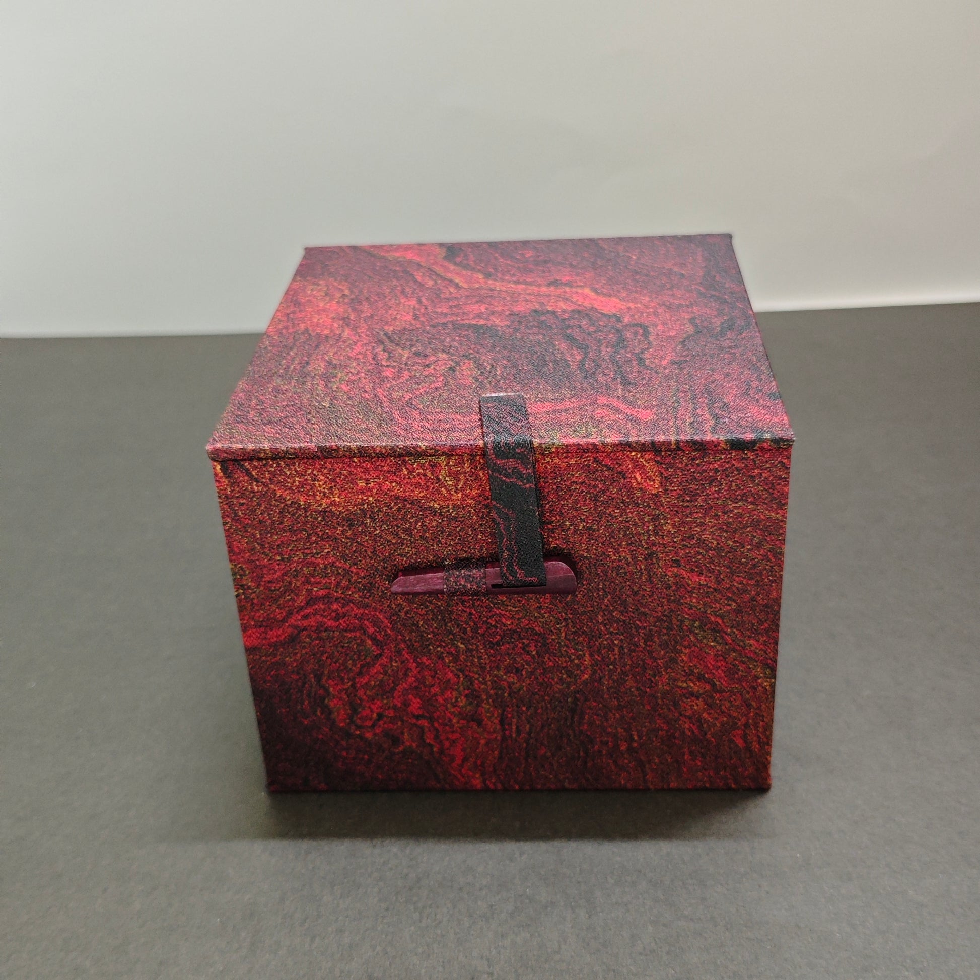 Red Memorial Urn Gift Box